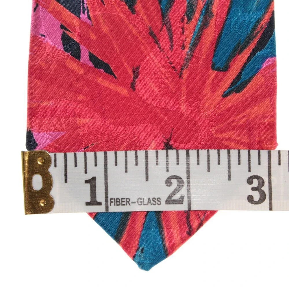 Italo Ferretti For Syd Jerome NWOT Neck Tie Abstract Print Silk Made in Italy